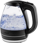Ovente 1.5L Electric Glass Kettle Auto Shut-off Boil-dry Black KG83B. Fixed Price $44.85.