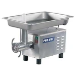 Pro-cut KG-12-SS High Capacity Electric #12 Hub Stainless Steel Meat Grinder. Fixed Price $749.00.