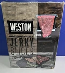 Weston Single-support Manual Jerky Slicer Charcoal Gray (07-3801-W-A) New. Fixed Price $91.99.