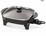 Presto 06626 11" Electric Skillet Glass Lid Niob. Fixed Price $44.00.