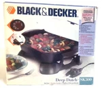 Black & Decker Deep Dutch Electric Skillet SK300 2009. Fixed Price $59.00.