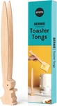 Ototo Bunny Toaster Tongs - Rabbit, Salad Servers Bernie, Brown. Fixed Price $21.76.