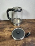 Breville Clear Glass Electric Kettle 7 Cup Capacity Model BKE595XL. Fixed Price $34.99.