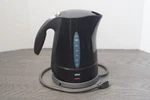 Discontinued Braun 7-CUP Electric Black Water Kettle Pot Type 3217/WK200 Germany. Fixed Price $32.11.