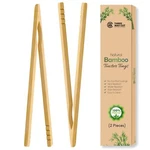 Wooden Toaster Tongs 2 Pcs Bamboo Kitchen Utensils For Cooking & Holding To.... Fixed Price $12.13.