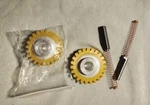 2-PACK W10112253 Mixer Worm Gear Replacement Set Compatible 1, Yellow. Fixed Price $13.44.