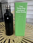 Nib Vremi Two- Tempting Insulated Glass Water Bottle 16 Oz Stainless Steel. Fixed Price $12.99.