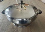 Vintage Farberware 12 Inch Electric Fry Pan / Buffet Server Model 315-A. Fixed Price $30.00.
