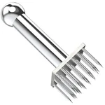 Lynkaye Professional Meat Tenderizer With 28 Stainless Steel Sharp Silver. Fixed Price $29.99.