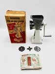 Vintage Universal Tab-l-top Manual Meat/food Grinder #1603 W Box Instruction. Fixed Price $19.63.