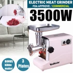 3500W Large Business Home Appliances Electric Meat Grinder Kitchen Food Sausage. Fixed Price $59.29.