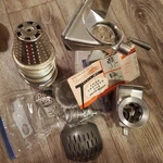 Vintage 60'S Dazey-mates Model #472 Food & Meat Chopper Grinder W/ Vacuum Base. Fixed Price $35.00.