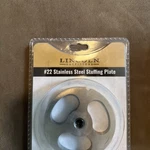 #22 Meat Grinder Sausage Stuffing Disc Plate For Cabelas, Lem, Hobart, Universal. Fixed Price $9.49.
