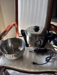 Saladmaster MP5 Qt. Multi-purpose Oil Core Electric Cooker 316TI SA0050CU Usa. Fixed Price $525.00.