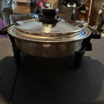 Kitchen Craft By West Bend Liquid Core Electric Skillet W/vent Lid 900W. Fixed Price $38.99.
