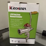 Northern Tool Kitchener Cast Iron Manual Meat Grinder. Fixed Price $29.99.