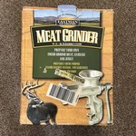 Eastman Outdoors Meat Grinder #10 Sausage Stuffer Plate 3/16 Hunting. Fixed Price $30.00.
