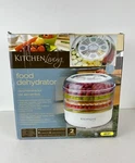 Kitchen Living Electric Tray Food Dehydrator FD550 - Open Box Unused. Fixed Price $48.00.