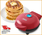 Dash Mini Waffle Maker- Compact Electric Iron For Creative Homemade Treats Non. Fixed Price $22.84.