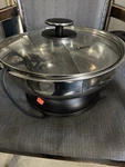 Skyland Farberware 310-A Electric Skillet Stainless Steel Glass Lid Silver Black. Fixed Price $27.49.