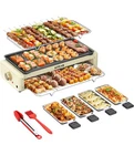 Aoran Electric Smokeless Grill, 1800W Nonstick Indoor Griddle Pan,.... Fixed Price $32.00.