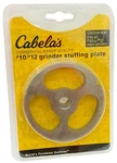 Cabela's Commercial-grade Grinder Sausage Stuffing Plate #10, #12 Oem. Fixed Price $17.99.