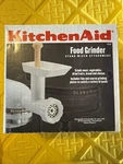 Kitchenaid Meat Vegetables Food Grinder Stand Mixer Attachment Fga KP120188 Nib. Fixed Price $24.49.