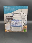 Brand New Brentwood 1.7 Liter KT-1900 Royal Glass Electric Tea Kettle (white). Fixed Price $19.99.