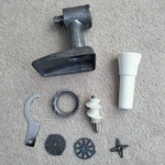 Vintage Oster Food Grinder Head Model 945-08H Stainless Steel Attachment Kit. Fixed Price $29.99.
