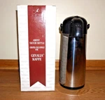 Gevalia Kafe 1L Airpot Vacuum Bottle TG-719ET New. Fixed Price $34.79.