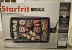 Starfrit The Rock Electric Indoor Smokeless Bbq Grill Black Nib New. Fixed Price $36.99.