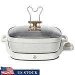 5-IN-1 Electric Skillet Non-stick 1500W Adjustable Depth Kitchen Cookware New. Fixed Price $55.01.