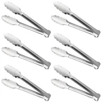 Serving Tongs,buffet Acauto Stainless Steel 7 INCH(6 Pack), Silver. Fixed Price $16.80.