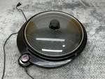Maxim FR-2 Electric Saute Pan Skillet W Lid Tested Scratched Surface. Fixed Price $24.98.