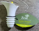 Zeal Kitchen Innovations White Calla Lily Wine Stopper Silicone-brand New. Fixed Price $18.88.