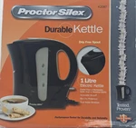 Proctor Silex Durable Kettle - 1 Liter Capacity New In Box. Fixed Price $24.88.