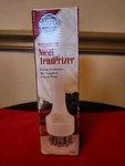 Norpro Professional Meat Tenderizer Stainless Steel Prongs White Open Box 7032. Fixed Price $9.95.