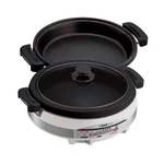 Zojirushi Gourmet D'expert Electric Skillet EP-RAC50 Stainless White. Fixed Price $160.99.