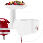 Kitchenaid Fvsfga Fruit And Vegetable Strainer Set With Food Grinder Attachment. Fixed Price $199.87.