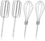 4PCS Mixer Beaters Attachments Set, 2 Styles Stainless Steel Handheld.... Fixed Price $14.52.