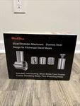 Rafbar Slicer/shredder Attachment Stainless Steel Design For Kitchenaid Stand. Fixed Price $35.50.
