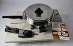 Lifetime Webalco Stainless Steel Liquid Core Electric Skillet 17150 W/lid Usa. Fixed Price $43.08.