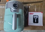 Dash Rapid Air Fryer Truglide Nonstick DCAF150HNAQ, Mint, New Without Box. Fixed Price $30.00.