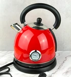 Frigidaire Water Kettle EKET125 Red Retro Electric Stainless Steel 1.8L New Nwob. Fixed Price $59.99.
