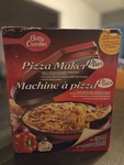 Betty Crocker Electric Pizza Maker Plus BC-2958CR, 1440 Watts Red, 2.3 Metal. Fixed Price $39.99.