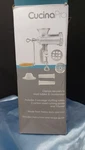 Cucinapro 265-08 Cast Iron Meat Grinder Sausage Missing Crank & 1 Plate. Fixed Price $22.99.