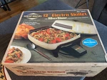 West Bend 12 Inch Electric Skillet Non Stick Made Usa New Box 1441 Vintage. Fixed Price $139.95.