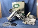 #10 Lem Heavy Duty Clamp On Manual Aluminum Hand Grinder Meat, Etc. Fixed Price $53.88.