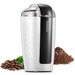 Reemix Box Electric Coffee Grinder Large Capacity Stainless Blade White/black. Fixed Price $21.00.