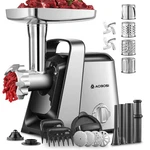 Aaobosi 8 Meat Grinder 6-IN-1 Electric 3000W Max 4 Slice Shred. Fixed Price $164.35.